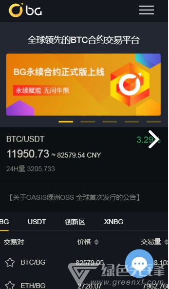 BG交易所