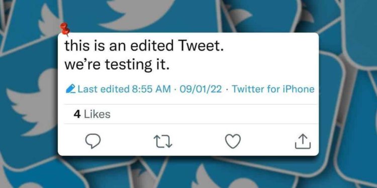 推特证实正在测试编辑功能 未来几周内扩向Twitter Blue用户