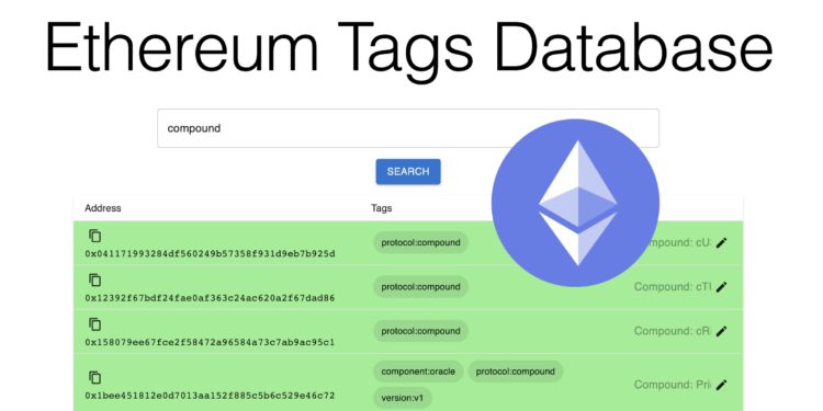 以太坊地址搜索平台Ethereum Tags Database入门教学