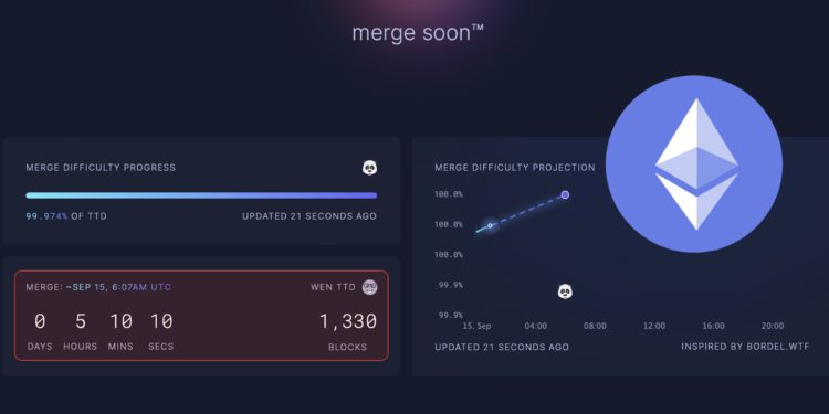 以太坊合并倒数5小时！彭博：ETH正彻底改变金融世界