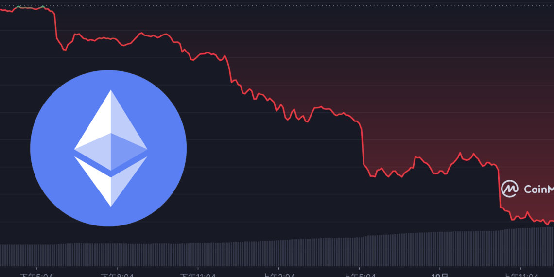 ETH跌破1300、BTC跌破1.9万！全网爆仓3.76亿 近半来自以太坊