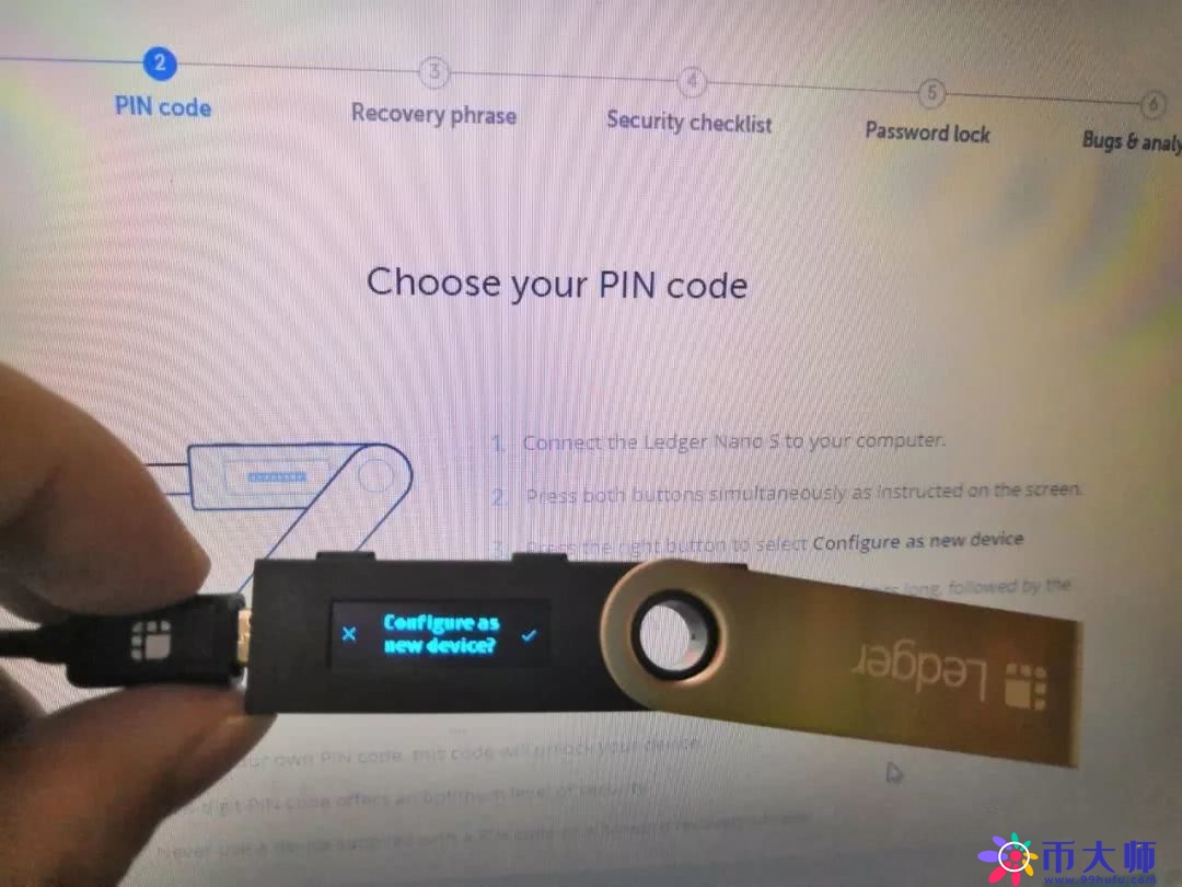 如何重置恢复Ledger Nano S钱包？Ledger Nano S钱包使用教程