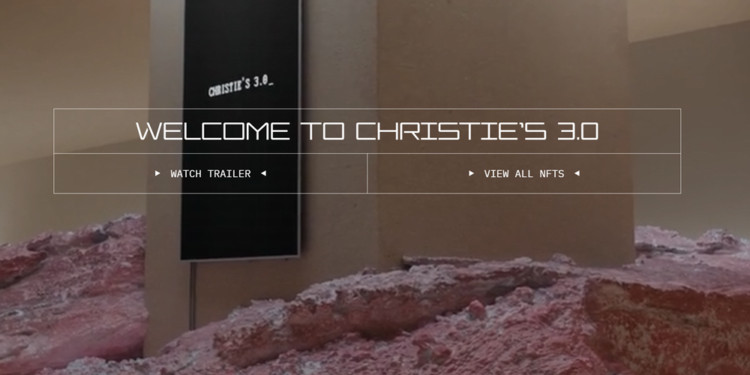 佳士得推以太坊链上拍卖平台Christie's3.0 同步推出9款NFT
