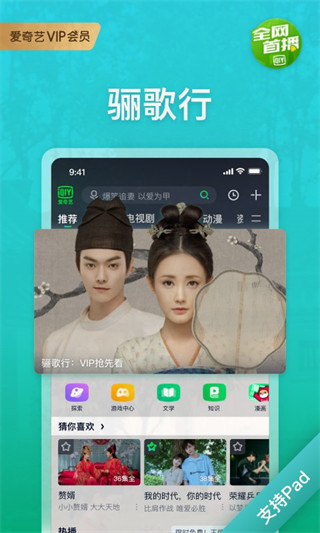 爱奇艺视频HD