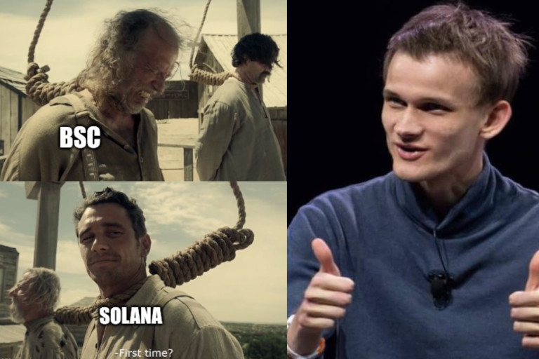 BSC链被黑后网友盛赞以太坊！V神回顾ETH出事历史