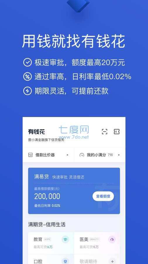 有钱花app