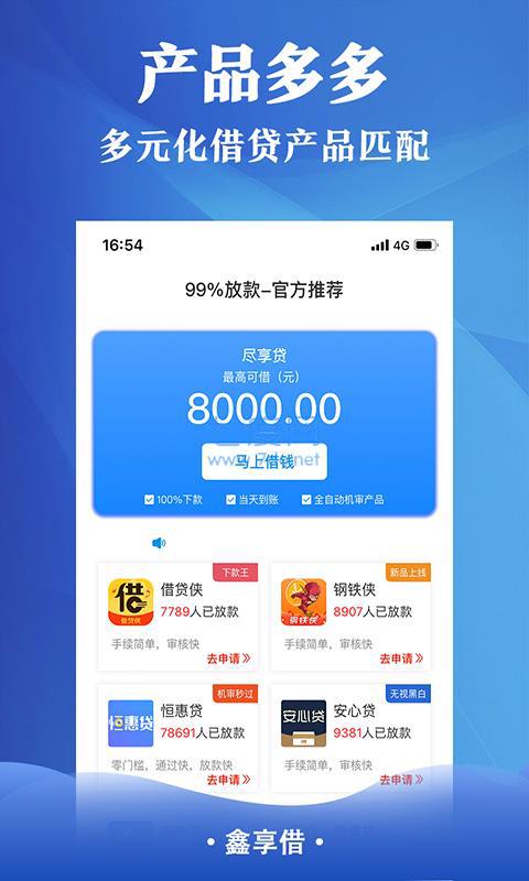 鑫享借贷款