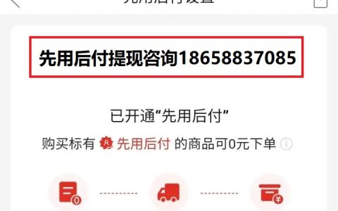 拼多多先用后付怎么套，教你5种操作方法（必过）