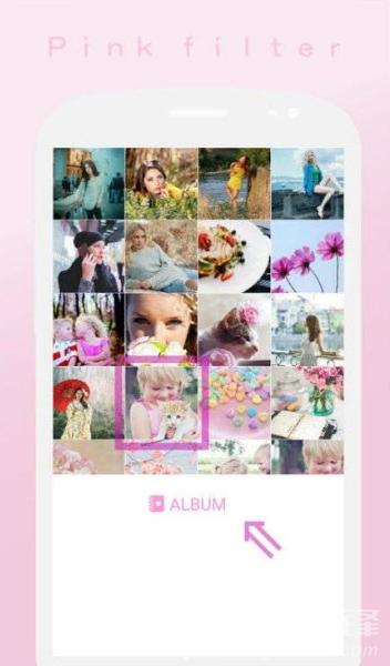 soft pink