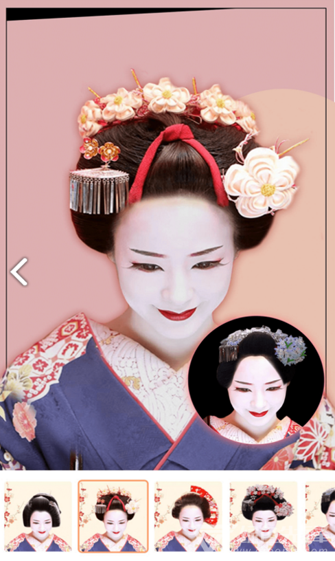 虚拟换发型