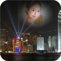 城市夜景相框下载