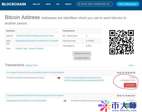 用数字货币钱包如何查看是哪个地址发币给我？