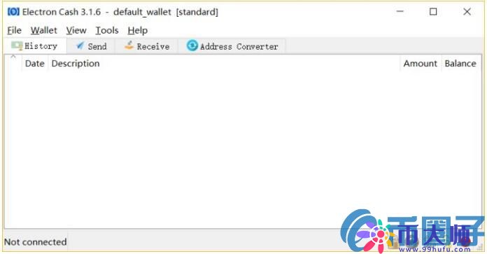 Electron Cash钱包存放BCH教程图解