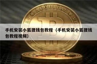 手机安装小狐狸钱包教程（手机安装小狐狸钱包教程视频）