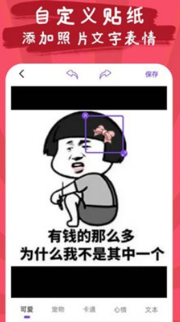恶作剧贴纸相机