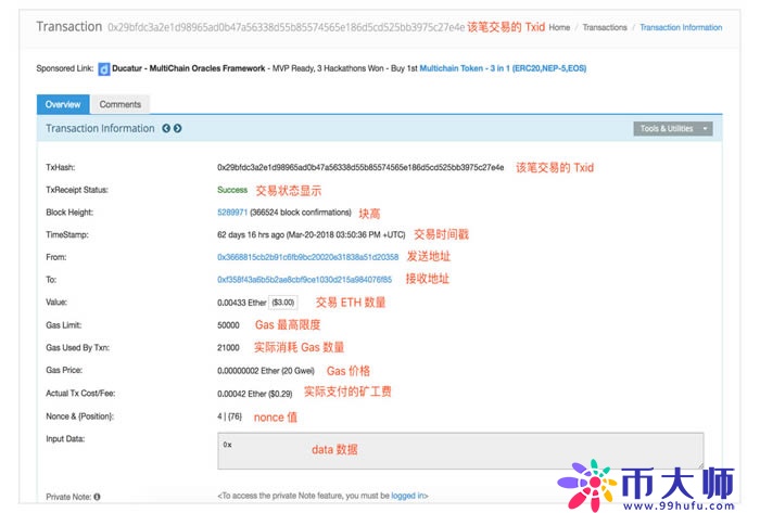 如何使用Etherscan(快递查询工具) imToken钱包使用教程