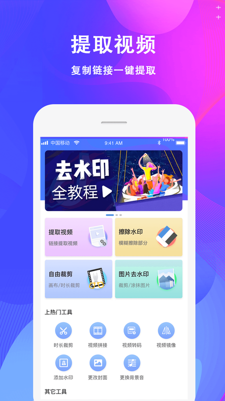 去水印管家