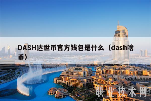 DASH达世币官方钱包是什么(dash啥币)