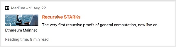 DAOrayaki｜Starkware技术架构与生态应用梳理27