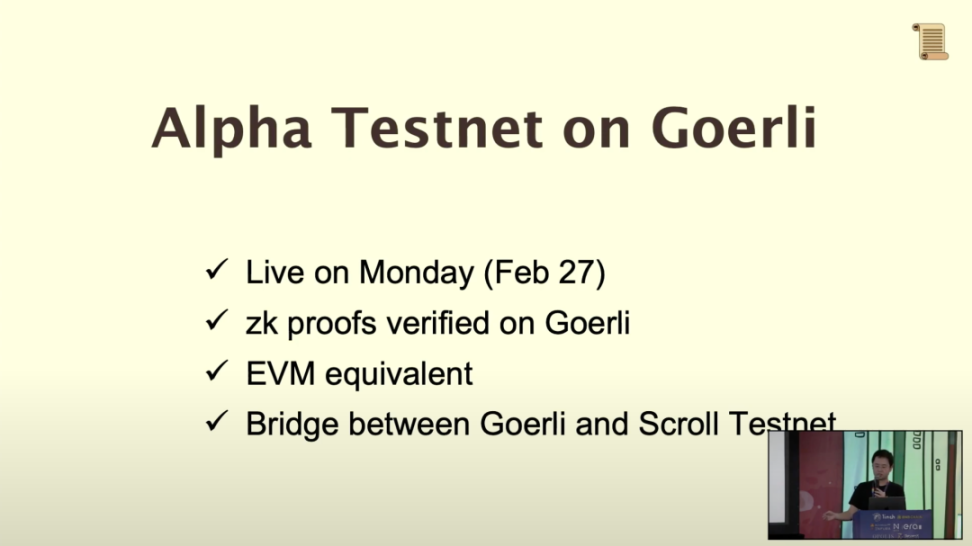 Scroll联创ETHDenver演讲：测试网最新进展及构建zkEVM、zkRollup遇到的挑战5