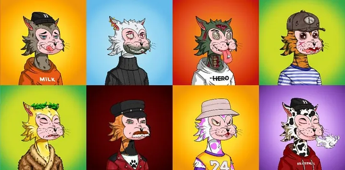 PolygonNFT生态系统盘点：六大类别，从传统品牌到加密Meme8