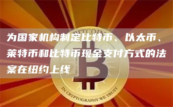 为国家机构制定比特币、以太币、莱特币和比特币现金支付方式的法案在纽约上线1