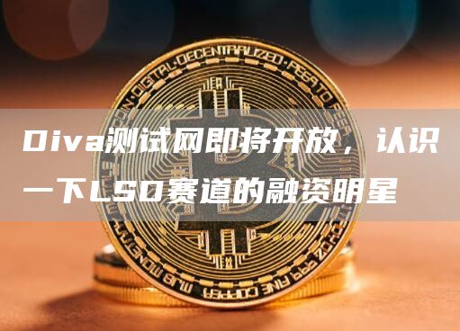 Diva测试网即将开放，认识一下LSD赛道的融资明星1