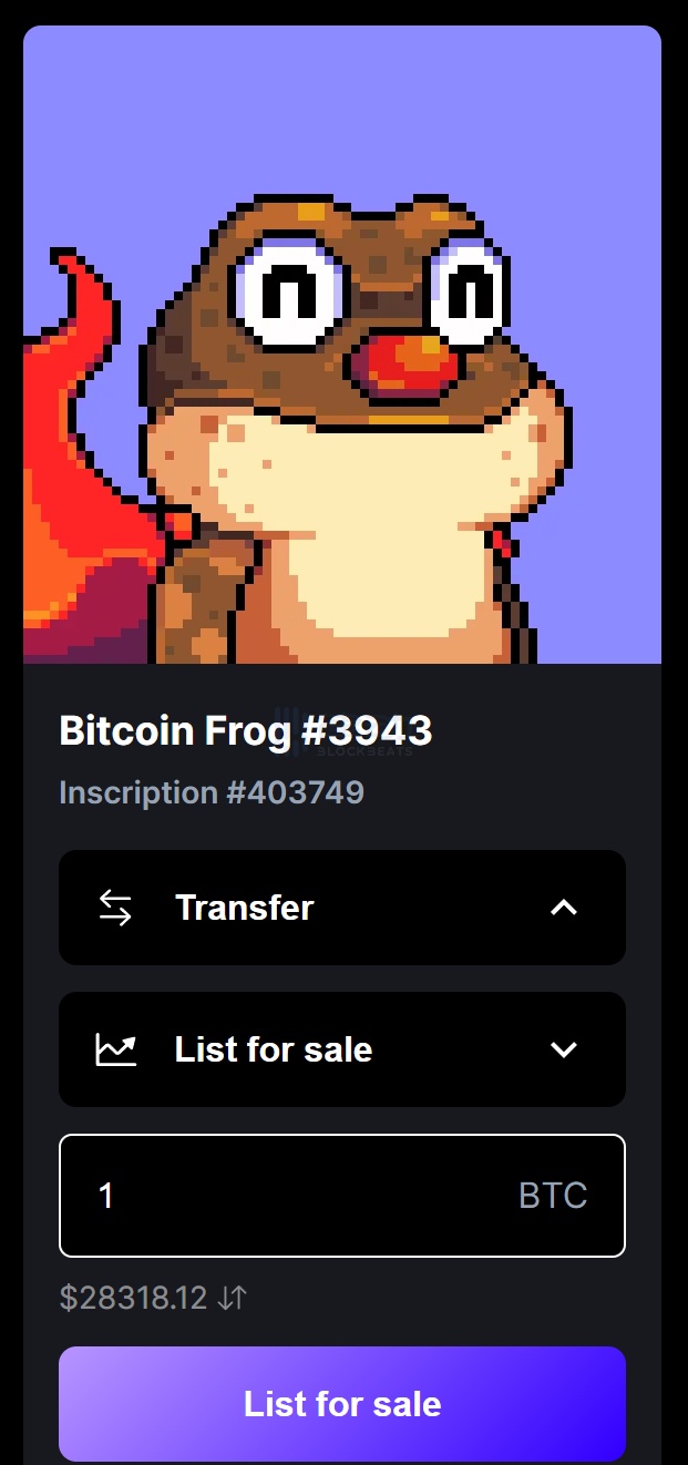 比特币NFT基建蓬勃发展，体验起来有OpenSea那么方便吗？11