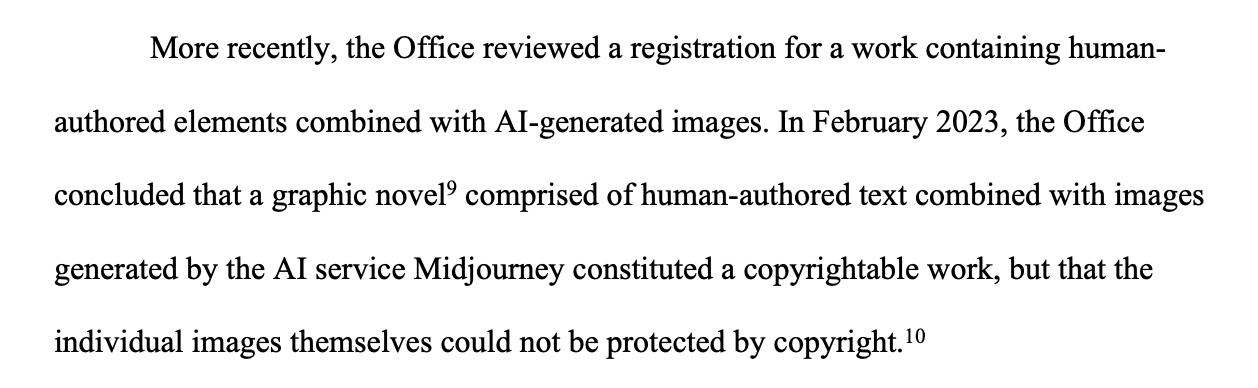 解读美国版权局最新 AI 生成作品版权指南，版权之路依旧艰难