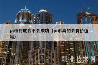 pi币到底会不会成功（pi币真的会有价值吗