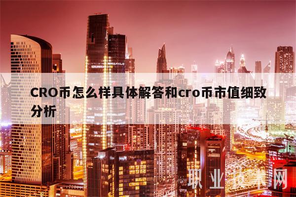 CRO币怎么样具体解答和cro币市值细致分析