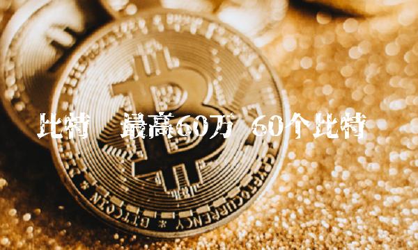 比特币最高60万 60个比特币