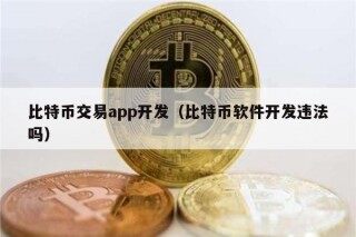 比特币交易app开发（比特币软件开发违法吗）