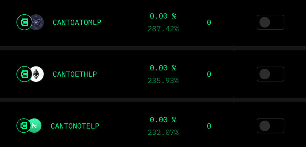 新公链CANTO生态 完全去中心化 免费DB 算稳币NOTB等-第5张图片-欧易下载