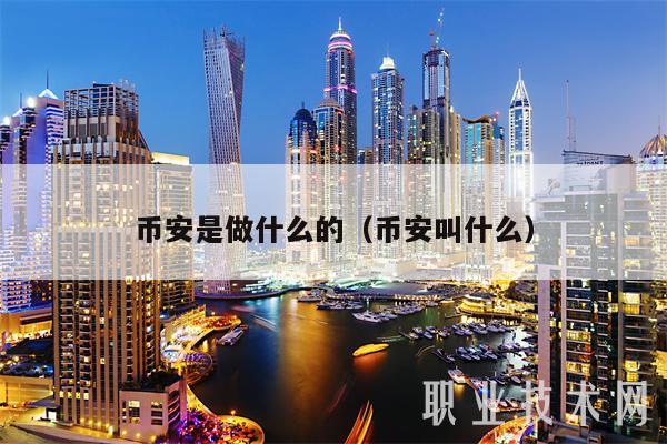 币安是做什么的（币安叫什么-第1张图片-欧易下载