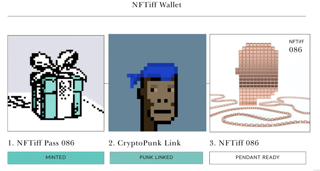 CryptoPunks吊坠预售结束！林俊杰参与购买了Tiffany NFT